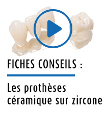 Prothèse dentaire protilab céramique sur zircone