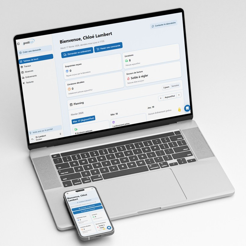 Espace clients Protilab